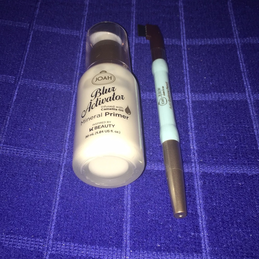 Joah Beauty Mineral Primer and Auto Eyebrow Pencil